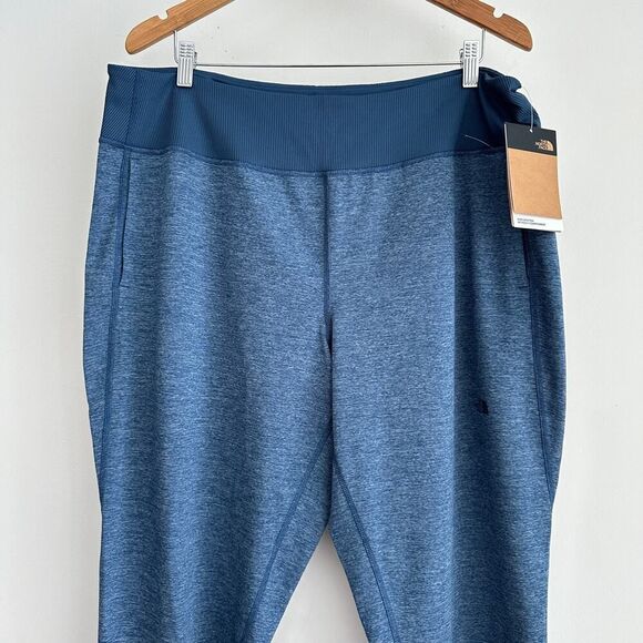 NEW The North Face Pants in heather blue track pants sky dune SPF 40+ - Picture 3 of 11